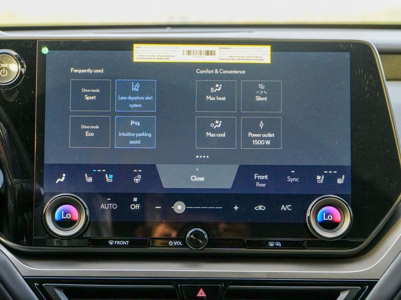 Lexus TX 500h 2026 LEXUS TX500h F SPORT 3 2.4L DIRECT-4 7-SEATS BRAND NEW 0KM