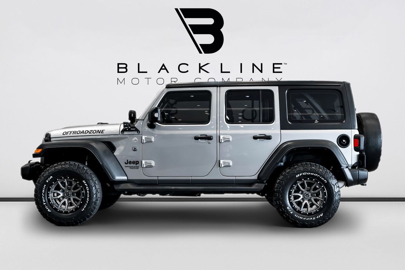 جيب رانجلر صحارى 2021 Jeep Wrangler Sahara, 1 Year Warranty, Full Service History, Low Kms, GCC