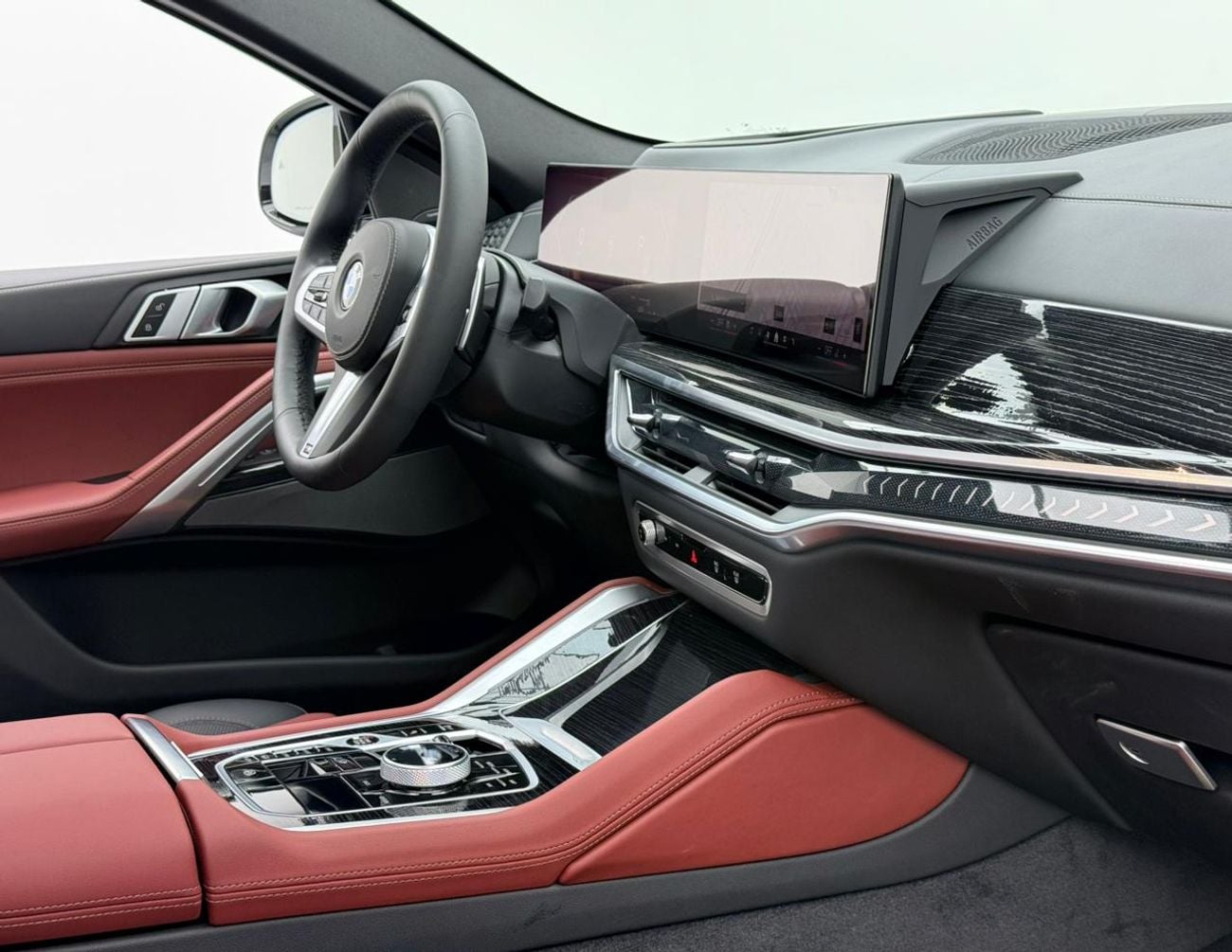 بي أم دبليو X6 2024 BMW X6 xDrive40i M-Sport PRO, 2029 BMW Warranty + Service Pack, Full BMW Service History, GCC