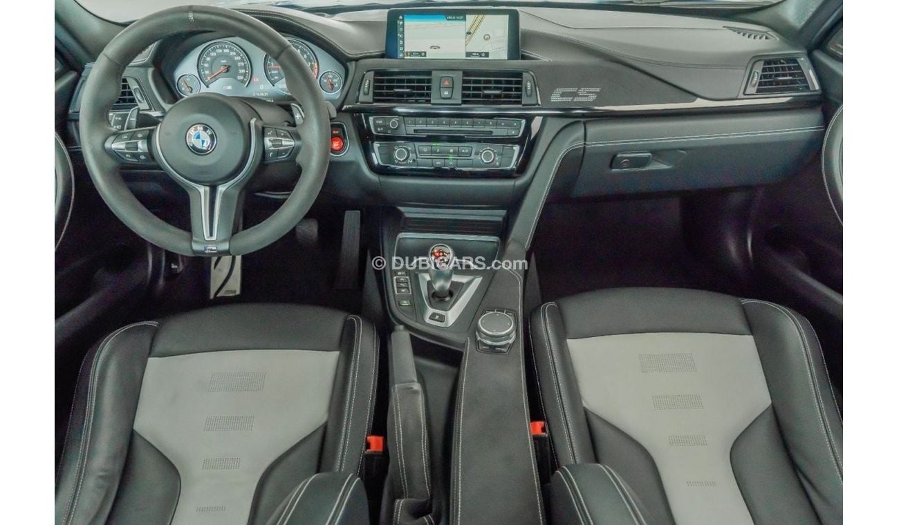 بي أم دبليو M3 2018 BMW M3 CS Clubsport / BMW Warranty & Service Pack until August 2023