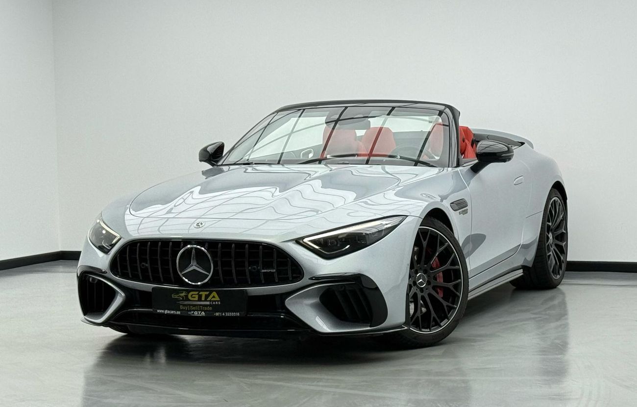 مرسيدس بنز SL 55 AMG Roadster 4Matic+ 2022 Mercedes Benz SL 55 AMG, 2028 Mercedes Warranty, Full Mercedes Service History