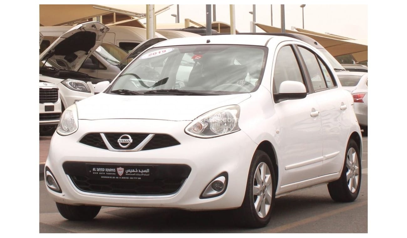 Nissan Micra SV Nissan Micra 2019, full option, GCC, in excellent condition