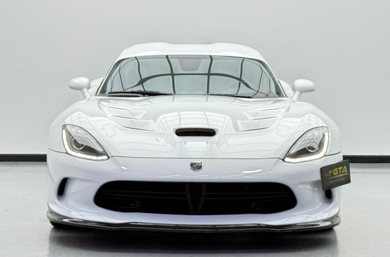 دودج فايبر 2017 Dodge Viper SRT ,Al-Futtaim Service History ,Excellent Condition ,GCC