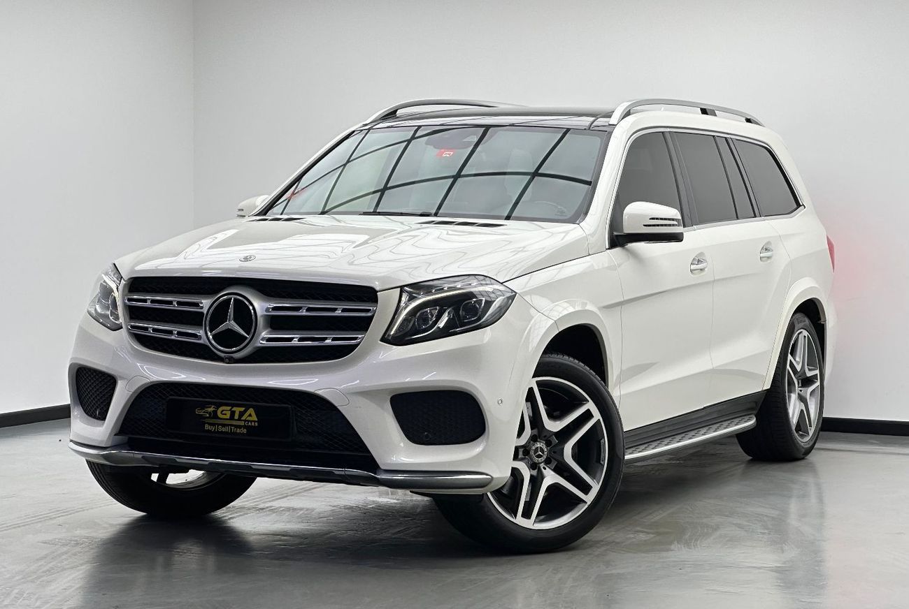 مرسيدس بنز GLS 500 Std 4.7L 2018 Mercedes Benz GLS500 4MATIC, Warranty, Full Service History, 7 Seater, GCC