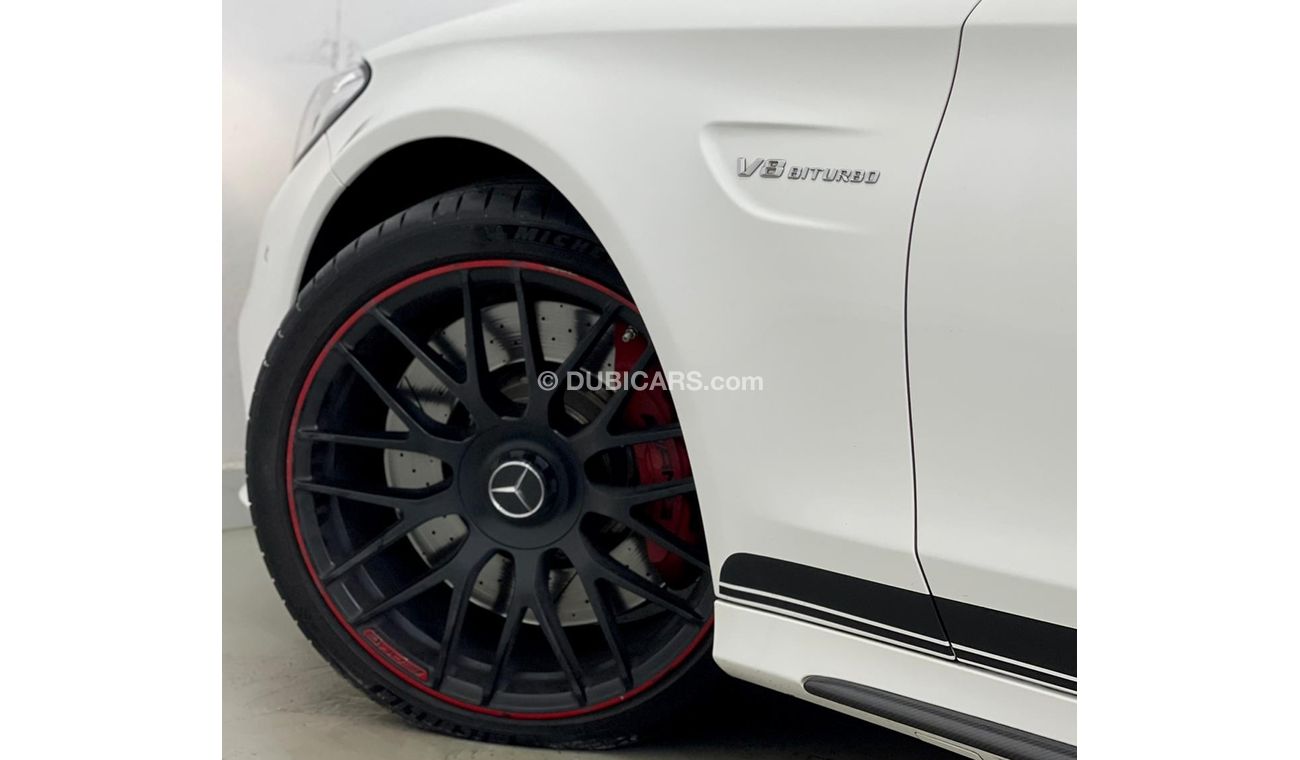 Mercedes-Benz C 63 AMG 2015 Mercedes Benz C63s Edition 1 AMG, Warranty, GCC