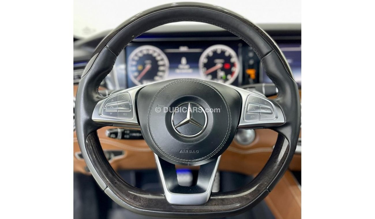 Mercedes-Benz S 500 Coupe 2016 Mercedes S500 4MATIC Coupe, Mercedes Warranty, Mercedes Service History, GCC