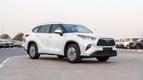 تويوتا هايلاندر 2026 Toyota Highlander GLE 2.5L AT Hybrid (White)