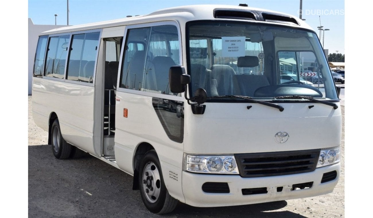 تويوتا كوستر TOYOTA COASTER 2016 (30 SEATER)