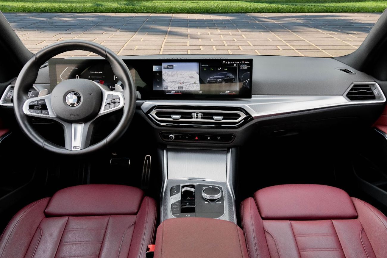 بي أم دبليو 320 3,134 P.M | 0% Downpayment | BMW 3-series M-Kit Agency Warranty!