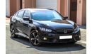 هوندا سيفيك 2018 GCC under Agency Warranty with Zero Down-Payment.
