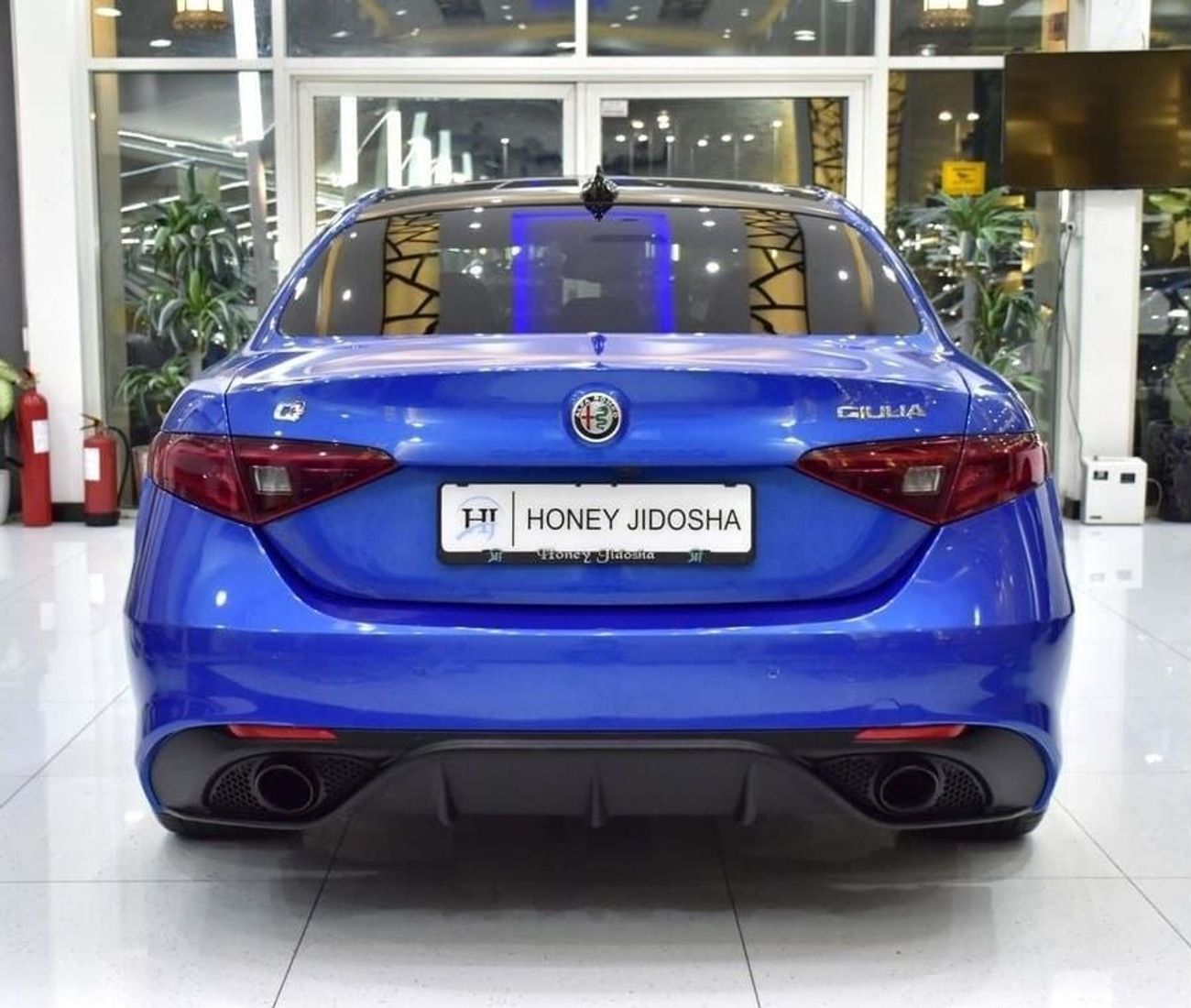 ألفا روميو جوليا EXCELLENT DEAL for our Alfa Romeo Giulia Q2 Veloce ( 2023 Model ) in Blue Color GCC Specs