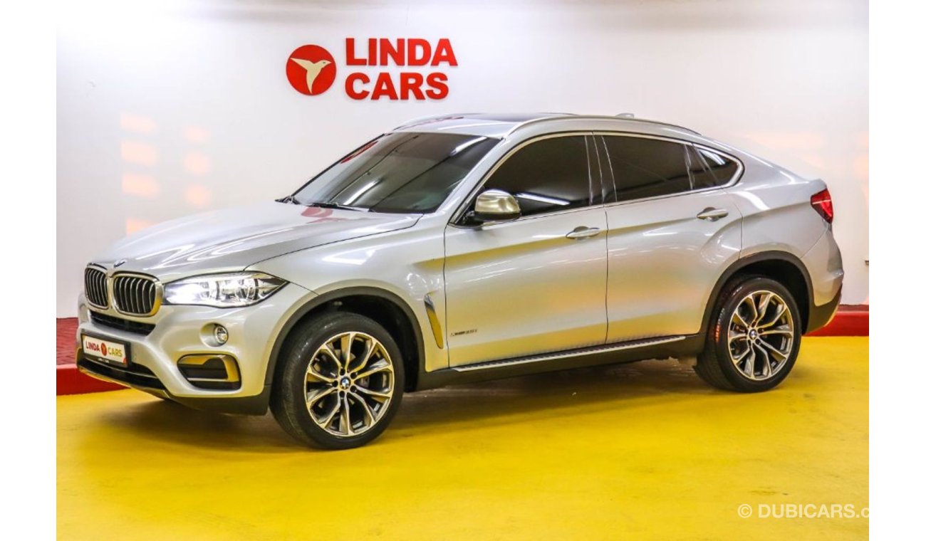 BMW X6 BMW X6 X-Drive 35i  2016 GCC under Agency Warranty with Zero Down-Payment.