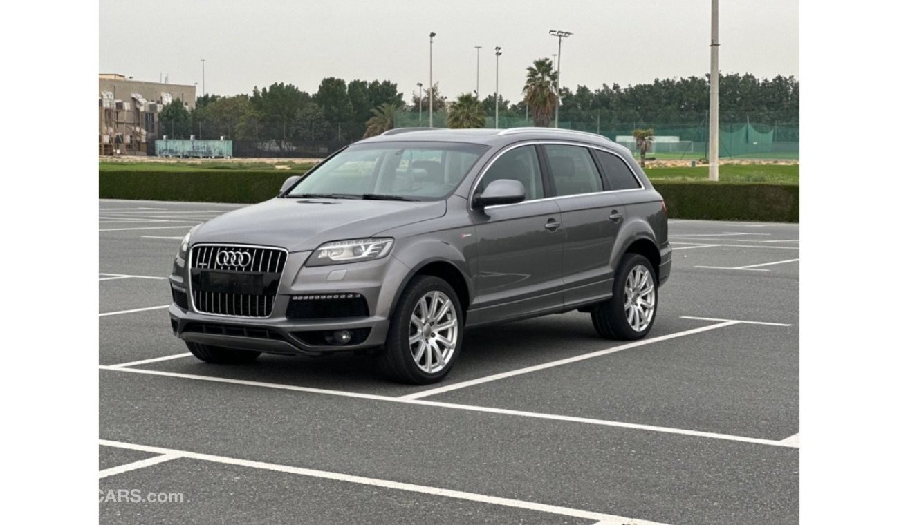 Audi Q7 FSI quattro S-Line MODEL 2014 GCC CAR PERFECT CONDITION INSIDE AND OUTSIDE