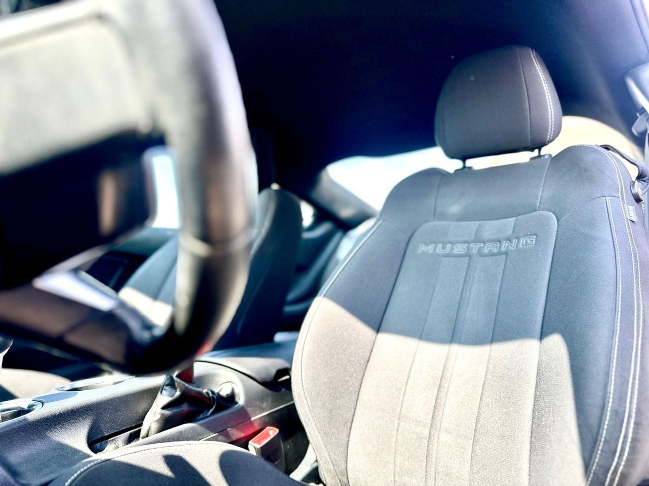 Ford Mustang Ecoboost | Monthly 1150/- | 0% DP | Blindspot | Fabric Seats | Lane Assist | # 48427