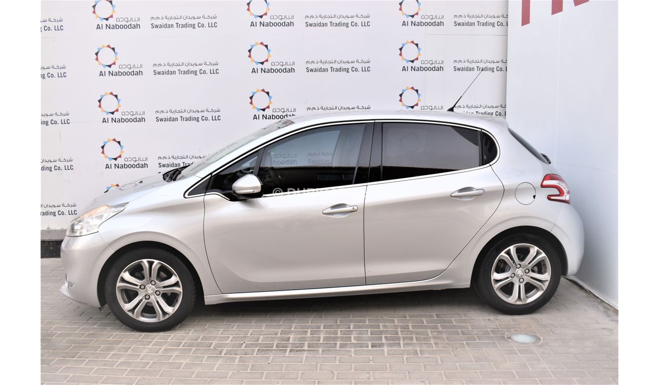 بيجو 208 1.6L ALLURE 2013 GCC SPECS