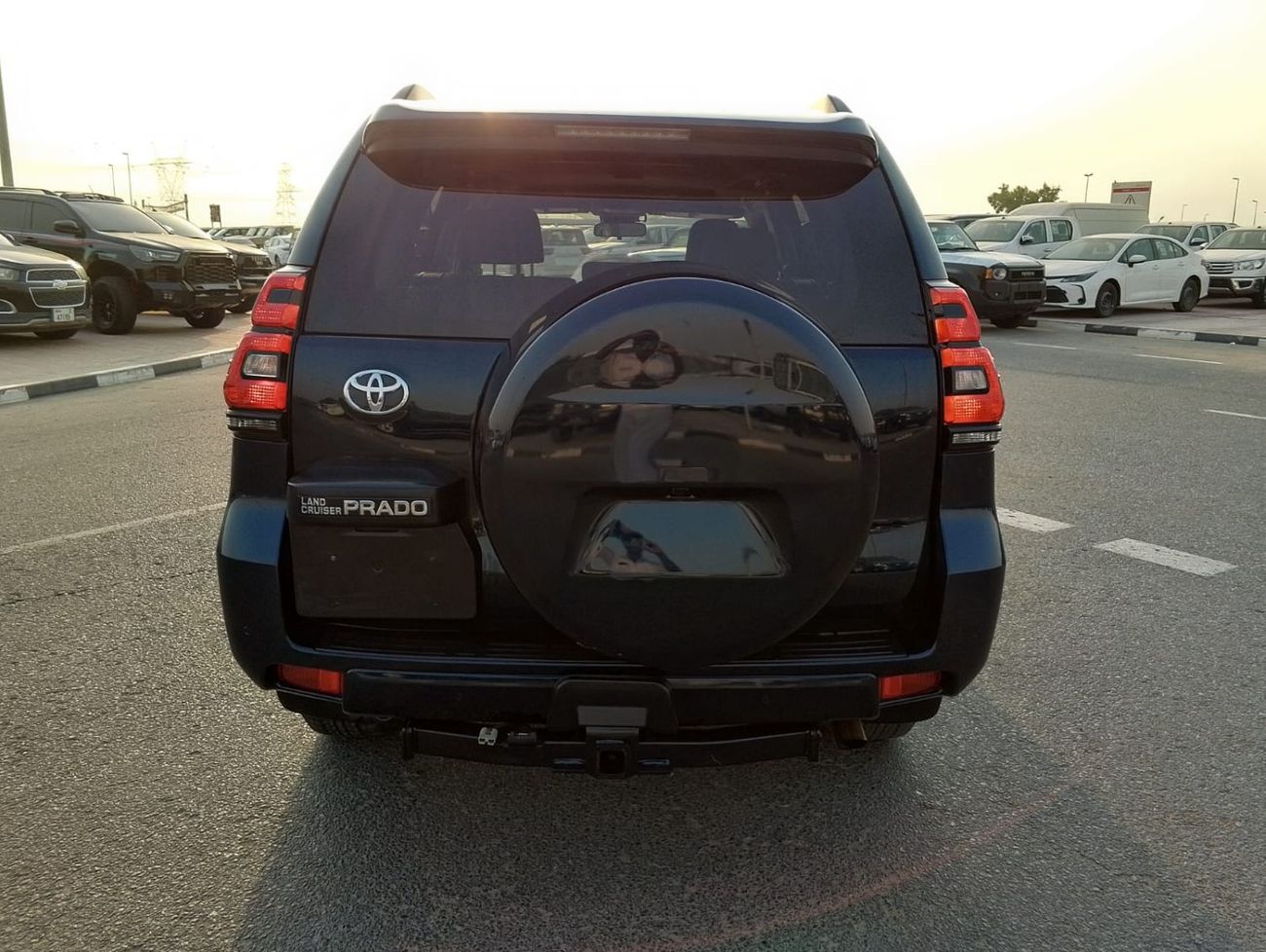 Toyota Prado Toyota prado 2018Model 2.8 Diesel Engine Colour blue Full option push start Transmission Automatic I