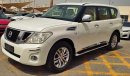 Nissan Patrol 1 فل ابوشن رادار خمس مارات on 1 radar control track electric chairs rear screens five cameras withou