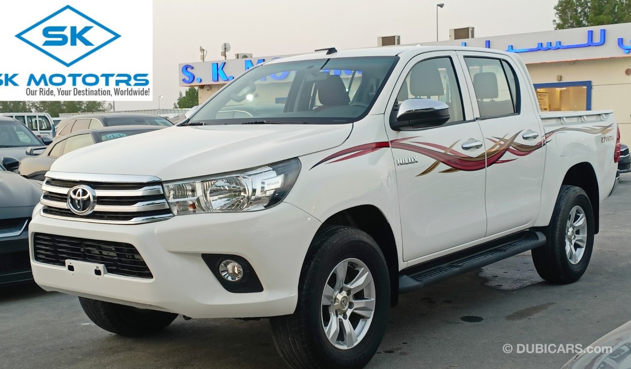 تويوتا هيلوكس 2.7L PETROL / A/T / DVD+CAMERA / 4WD (LOT # 26722)