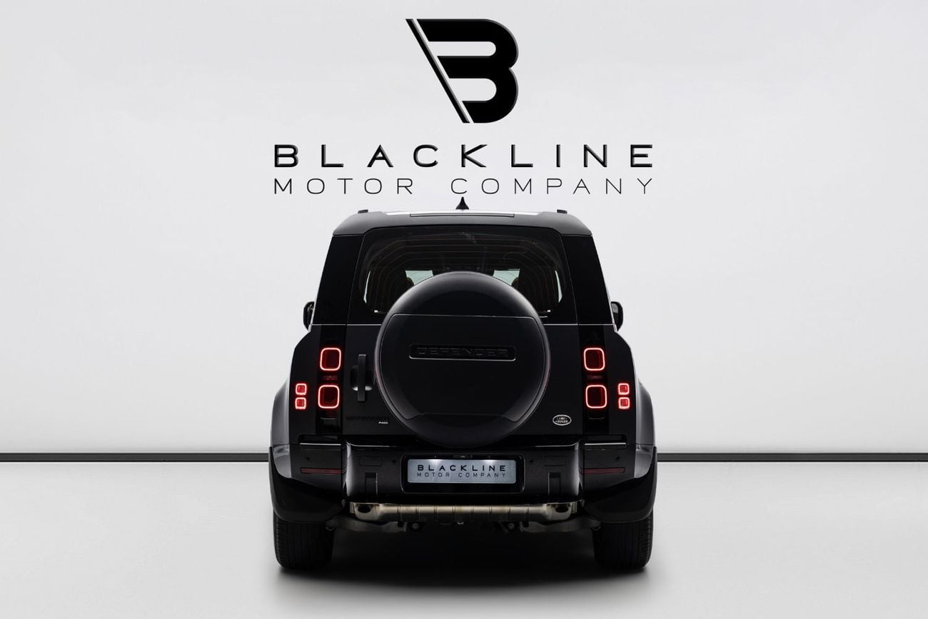 Land Rover Defender 110 S P400 BUY NOW, PAY 2027 | THE BLACKLINE STANDARD | 2028 Al Tayer Warranty + Service, GCC