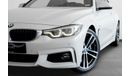 BMW 440i 2019 BMW 440i Coupe M Sport / BMW Warranty and Service Contract