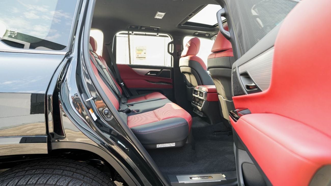 Lexus LX 600 F-Sport 3.5L Black 5 SEATS 2025 MY EXPORT PRICE