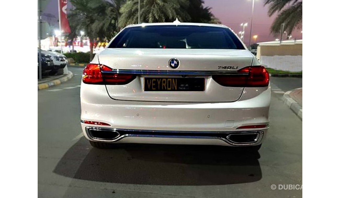 BMW 740Li LI - 2016 - FULL OPTION - EXCELLENT CONDITION-WE OFFER 0 DOWNPAYMENT FOR CAR LOAN- WARRANTY