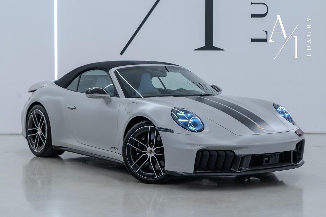 بورش 911 Carrera GTS 3.6L (532 HP) Cabriolet 2025 Porsche 992.2, 2 Years Warranty, Sport Chrono Package, Very