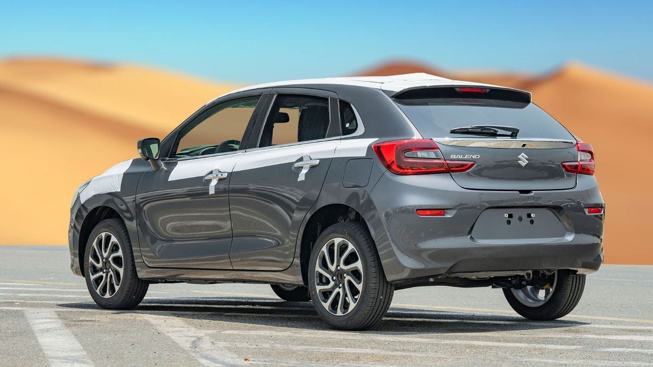 سوزوكي بالينو 2026 Suzuki Baleno 1.5L petrol At Full option (Grey)