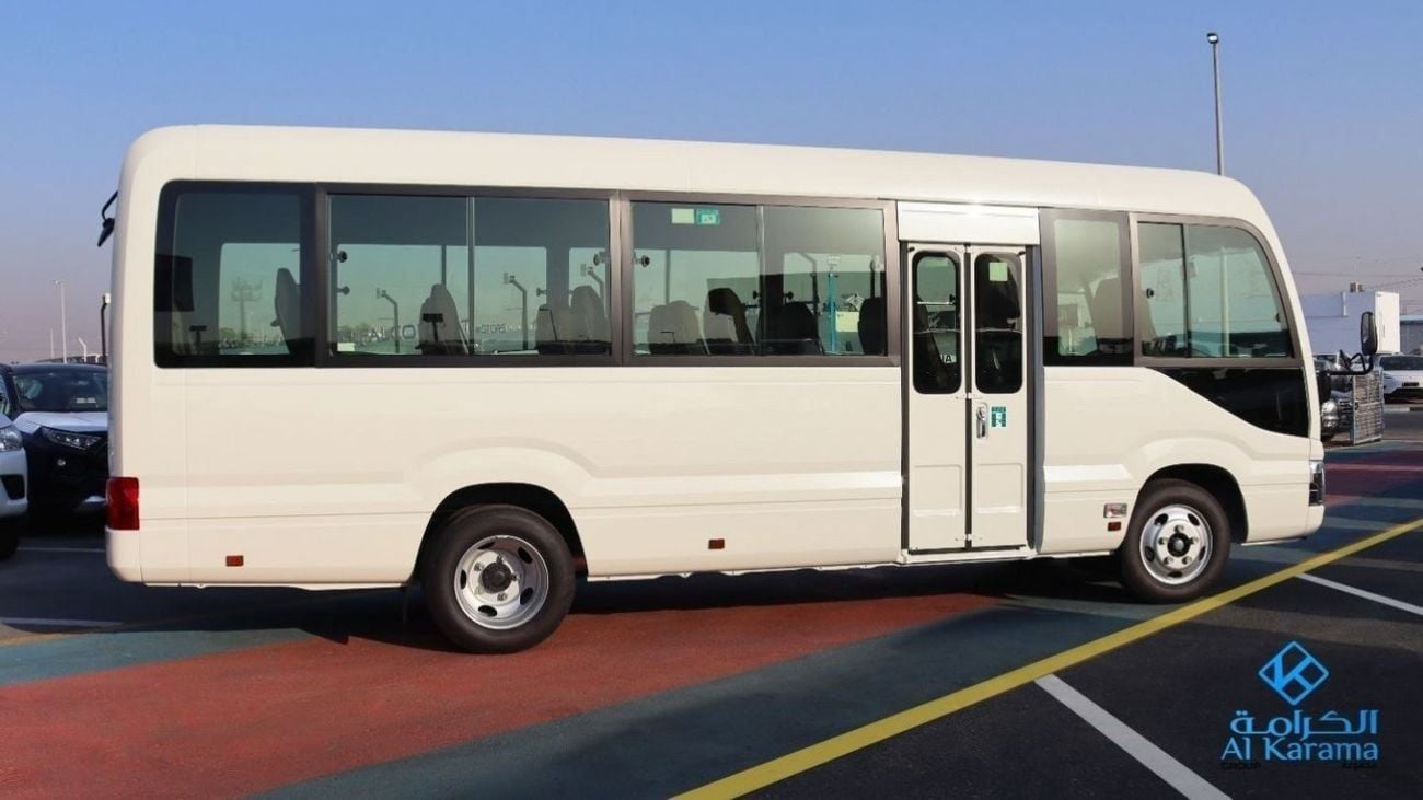 Toyota Coaster 2.7L Petrol Engine Manual Drive 5-Speed-better price than diesel buses-23 Seater, fabric Seat Radio
