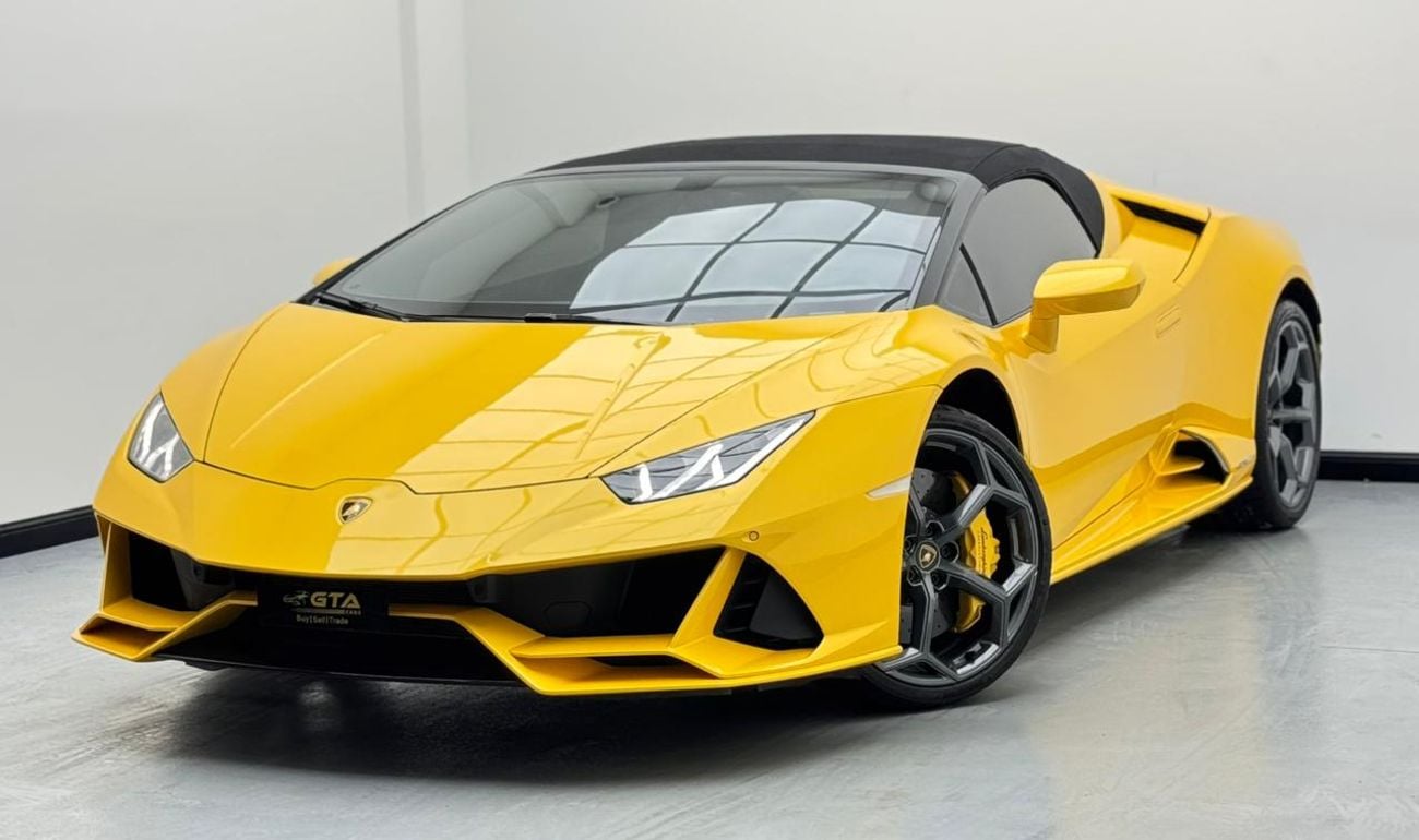 Lamborghini Huracan Evo Spyder 2023 Lamborghini Huracan Evo Spider, Lamborghini Warranty, Lamborghini Service History, GCC