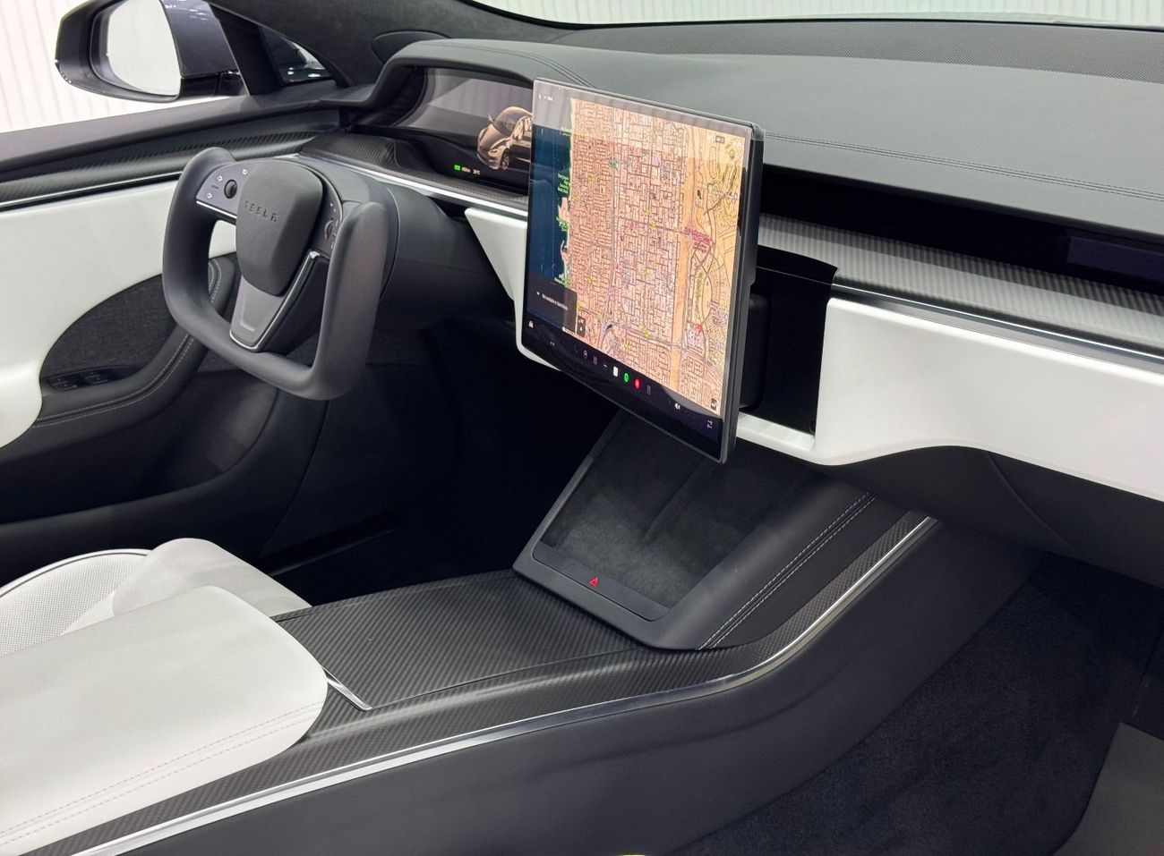 تسلا Model S Plaid 2023 Tesla Model S Plaid, 2027 Tesla Warranty, 2031 Battery + Drive Unit Warranty, Very Low Km