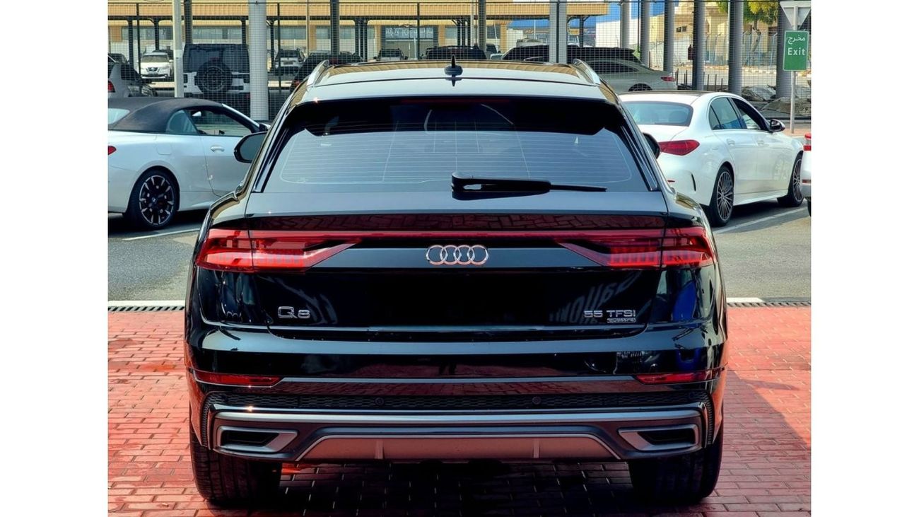 Audi Q8 55 TFSI quattro S-Line WARRANTY AND SERVICE 2022 GCC