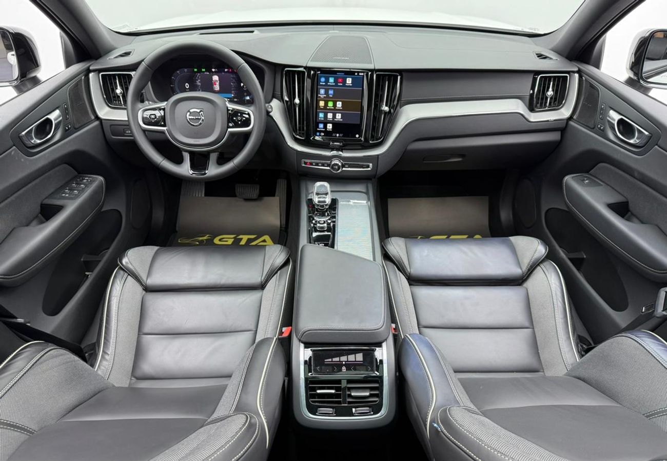 فولفو XC 60 2.0T B5 MHEV R Design (AWD) 2023 Volvo XC60 B5 Dark Edition, Warranty Till 31-05-2026, Service Inclu