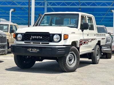 تويوتا لاند كروزر بيك آب LC79 دبل كابينة 4.0 لتر PTR ناقل حركة يدوي // 2025 // خيار قياسي مع نوافذ كهربائية // عرض خاص // من