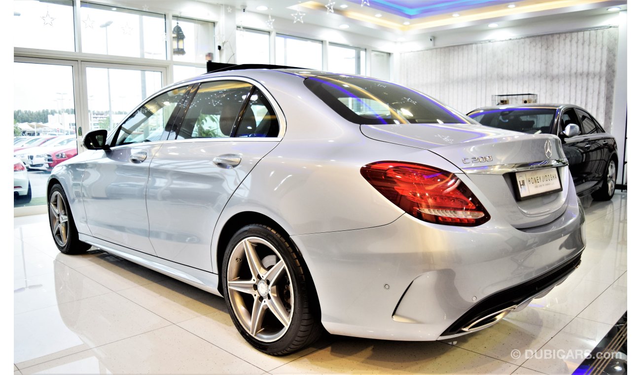 مرسيدس بنز C200 Marvellous !!!!! Luxury Mercedes C200 - AMG GCC SPECS 2016