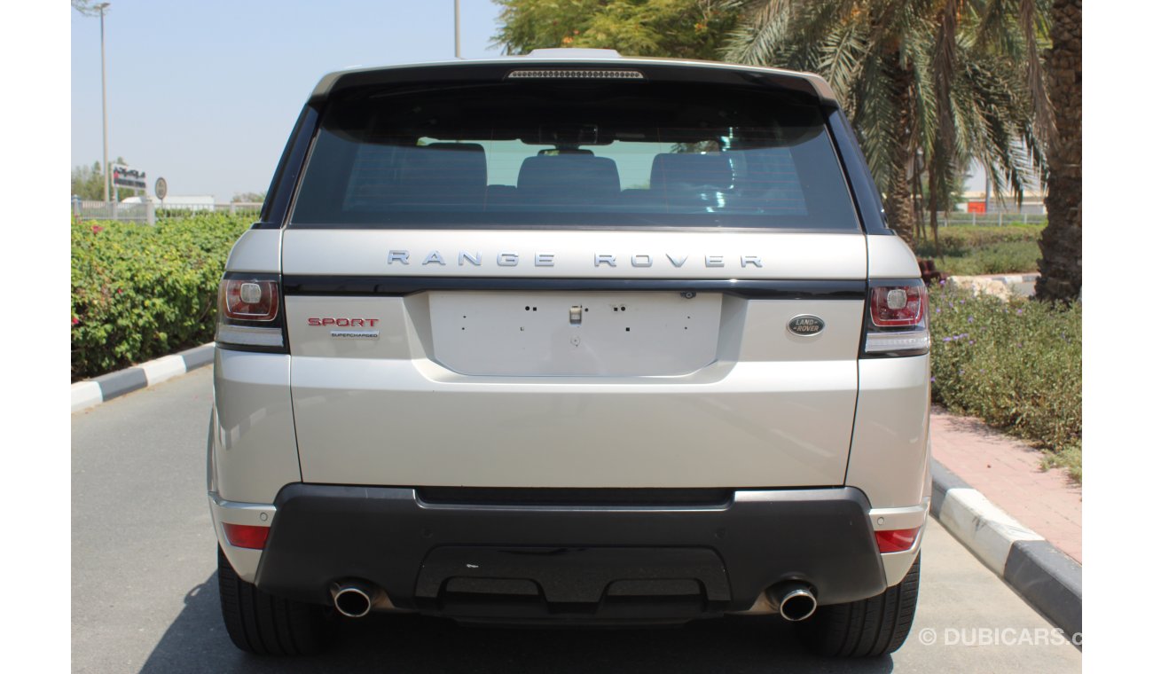 لاند روفر رانج روفر سبورت سوبرتشارج Range rover sport supercharged 2014 V8 GCC Specs