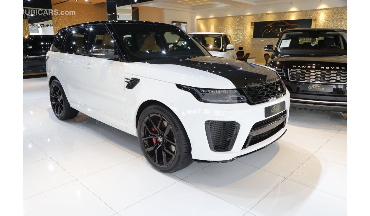 لاند روفر رانج روفر سبورت أس في آر [WARRANTY AND SERVICE TILL SEP 2024 FROM DEALER] RANGE ROVER SPORT SVR CARBON FIBER PACKAGE !!!