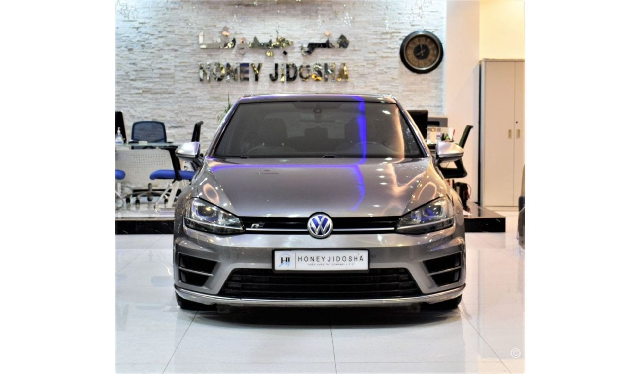 Volkswagen Golf THE MOST IN DEMAND HATCH BACK! Volkswagen Golf R 2015 Model!! in Grey Color! GCC Specs