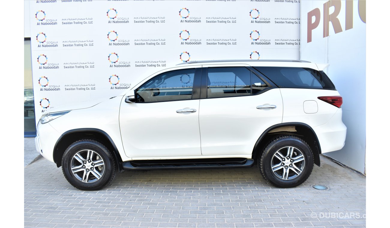 Toyota Fortuner 2.7L EXR 2016 GCC SPECS