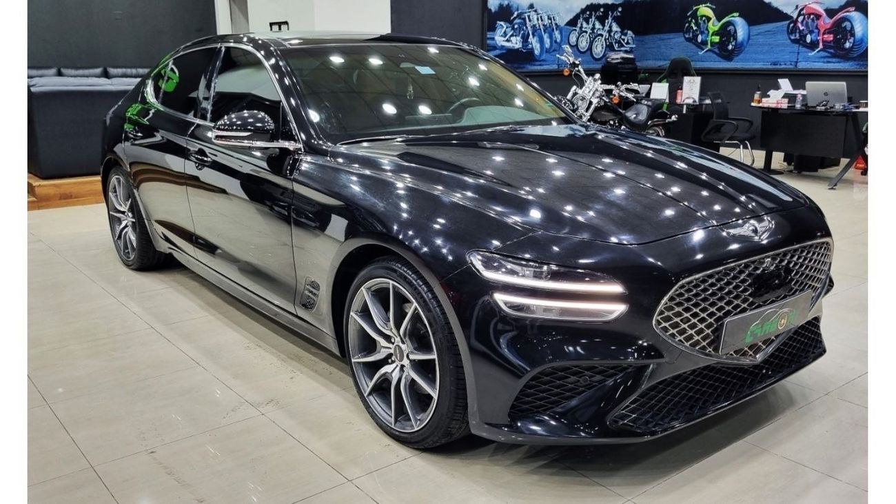 جينيسس G70 GENESIS G70 2022 IN PERFECT CONDITION WITH ONLY 27K KM FOR 115K AED