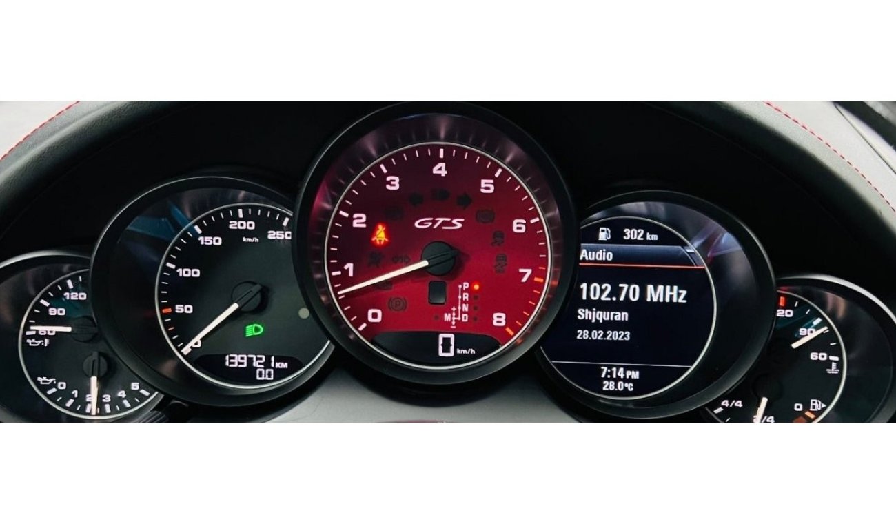 بورش كايان GCC .. GTS .. FSH .. Perfect Condition .. V6