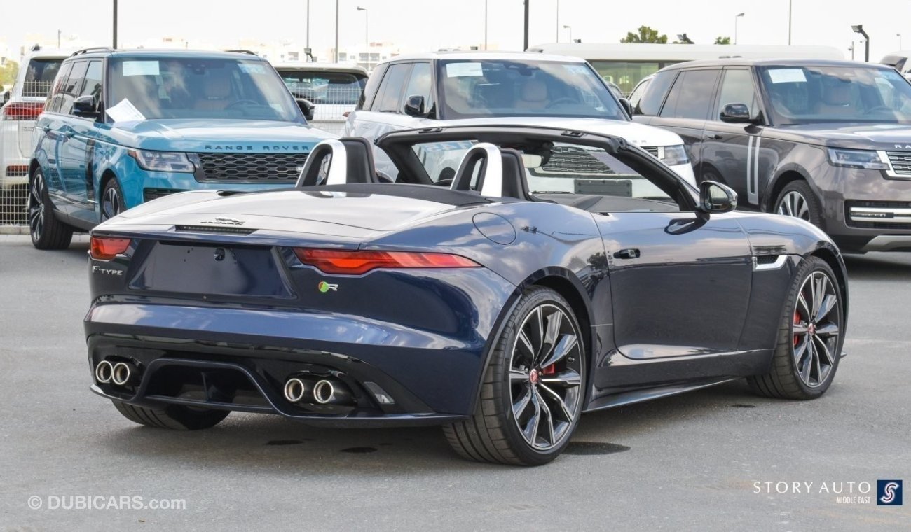 جاغوار F-Type P575 5.0P S/C Convertible R AWD Auto. (For Local Sales plus 10% for Customs & VAT)