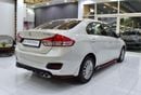 Suzuki Ciaz GL EXCELLENT DEAL for our Suzuki Ciaz ( 2023 Model ) in White Color GCC Specs