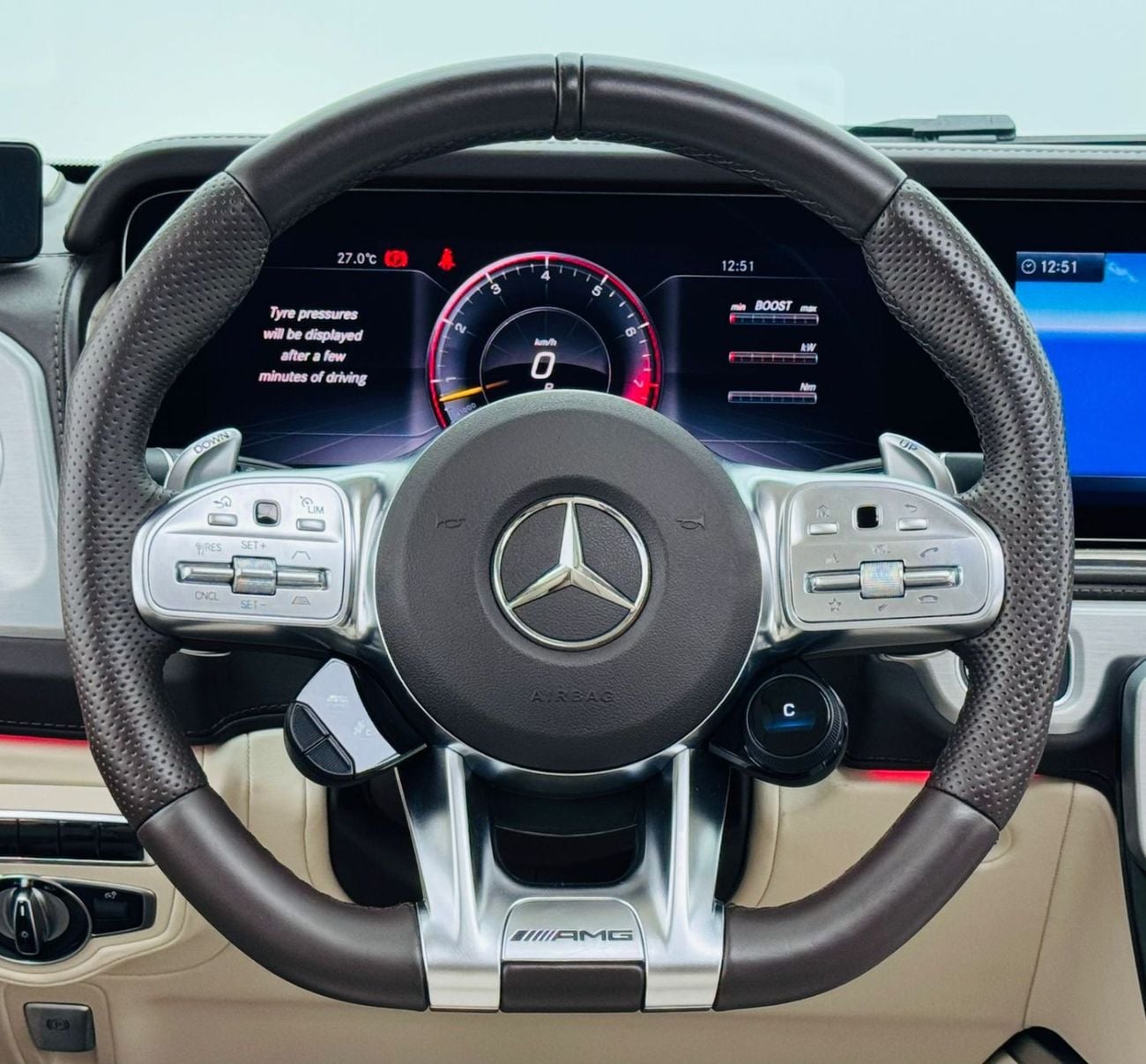 مرسيدس بنز G 63 AMG 2022 Mercedes-Benz G63 AMG Night package, 2027 Mercedes Warranty and Service Pack, GCC