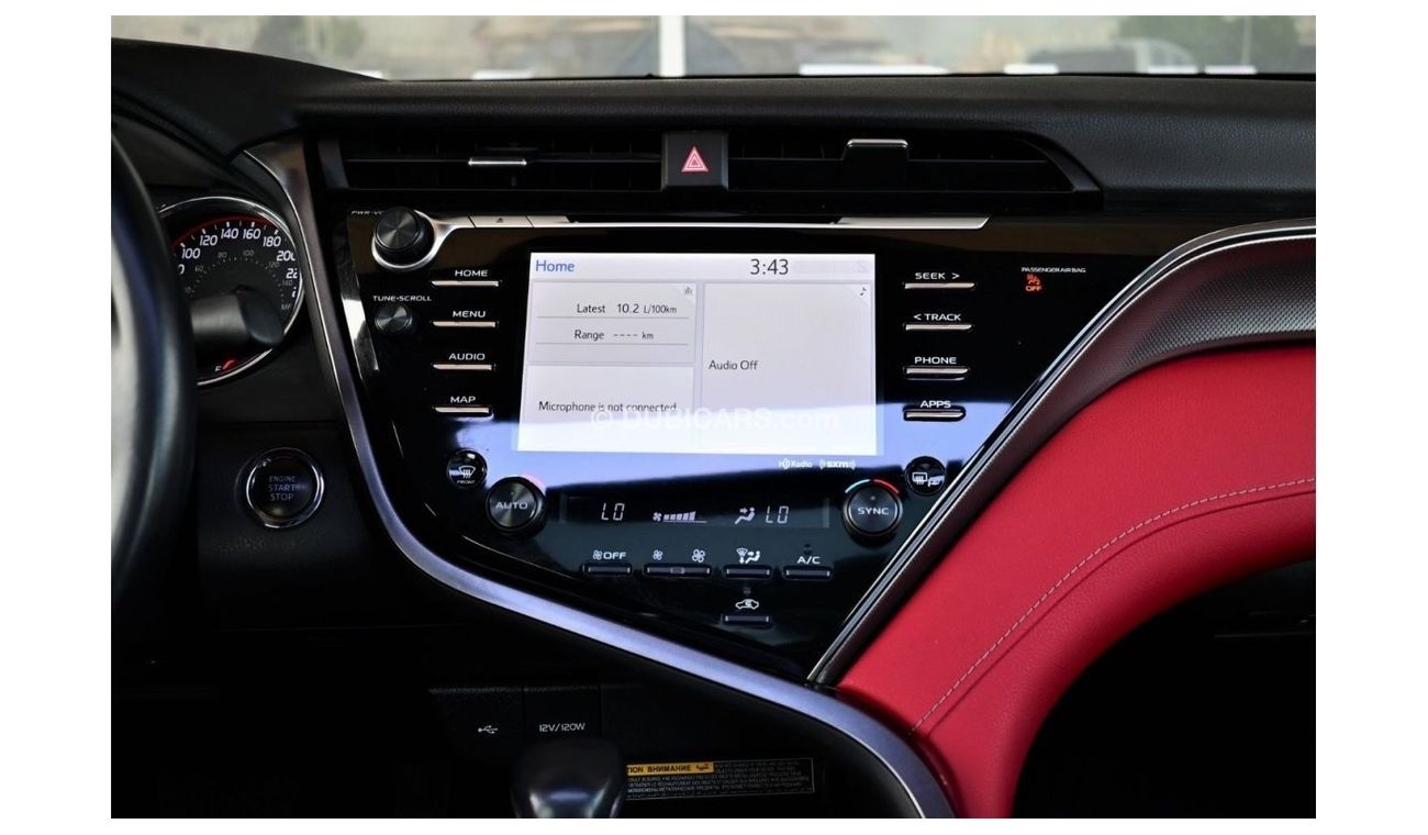 Used Toyota Camry XSE - Panoramic Roof - Red Interior - AED 1,886 ...