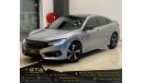 Honda Civic 2017 Honda Civic RS, 2021 Honda Warranty + Service Package, Full Honda Service History, GCC