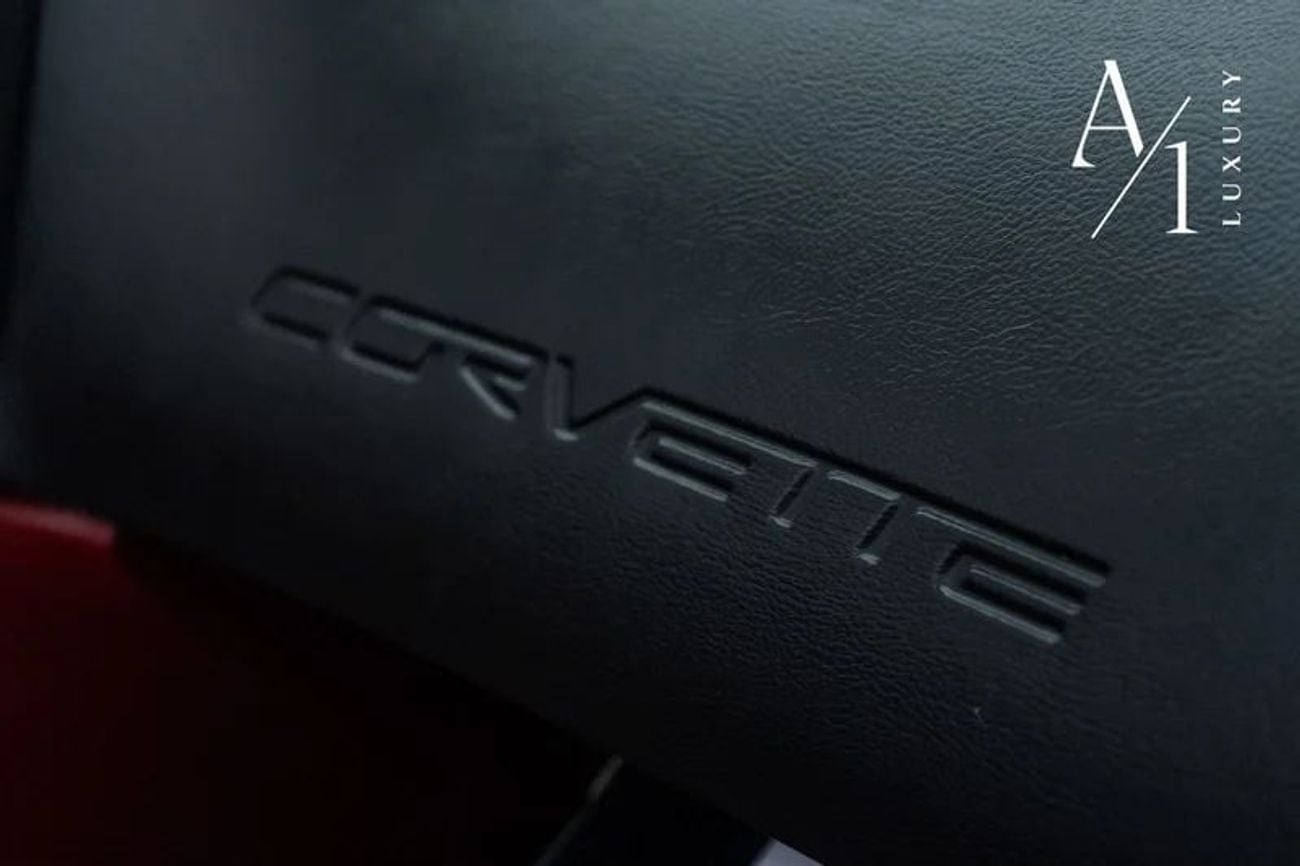 شيفروليه كورفت C6 6.2L V8 2009 Chevrolet Corvette C6, Full Corvette Service History, Very Low Kms, Manual Transmiss