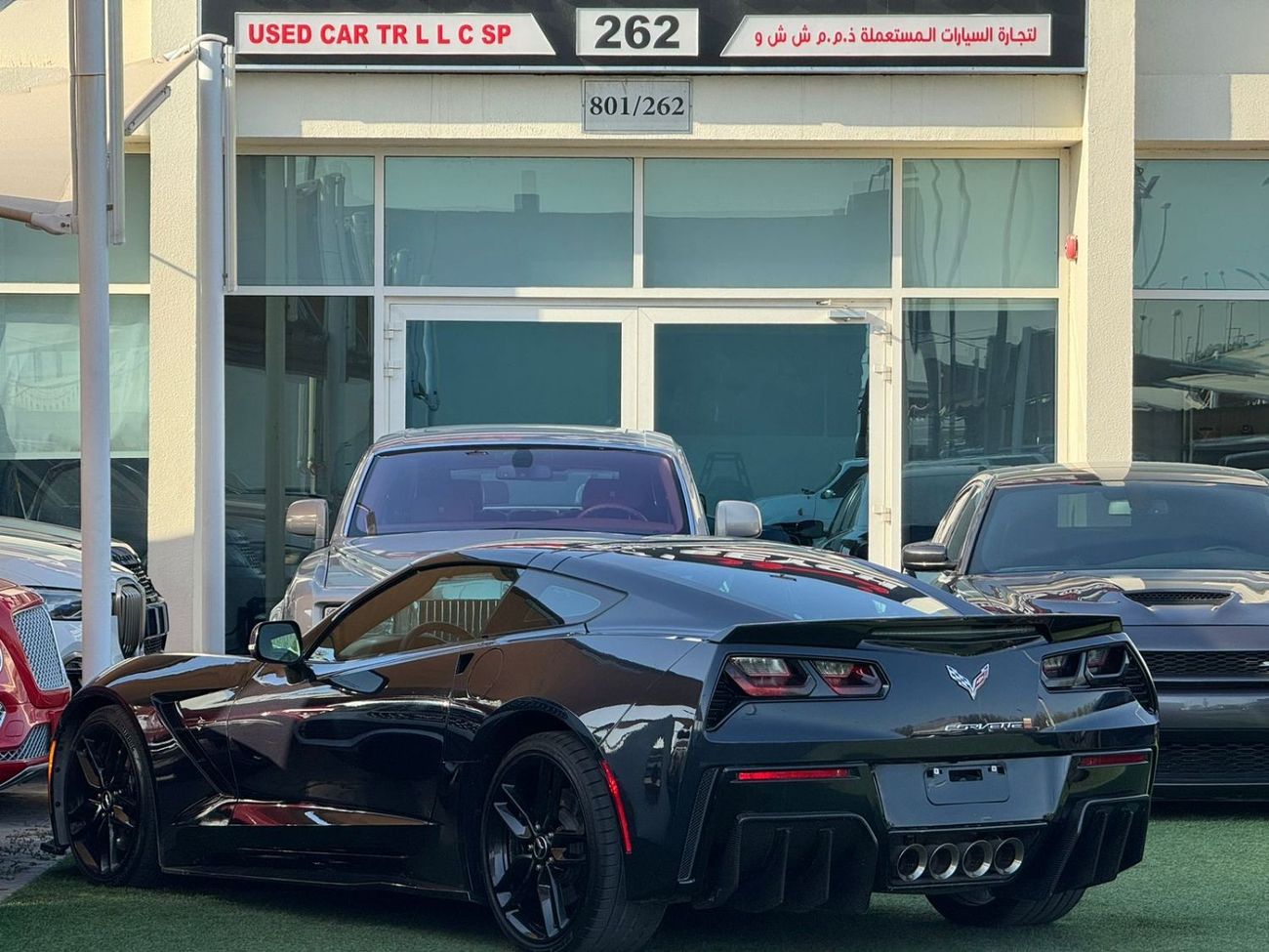 شيفروليه كورفت شيفورليه كورفت 2014 C7Z51 خليجي فل ابشن صبغ وكاله بحاله ممتازه بدون حوادث