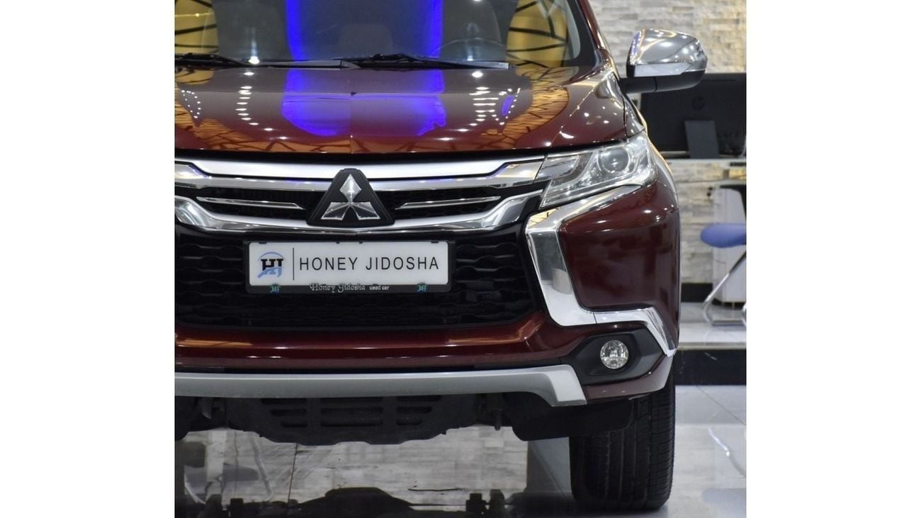 Mitsubishi Montero EXCELLENT DEAL for our Mitsubishi Montero Sport ( 2017 Model ) in Burgundy Color GCC Specs