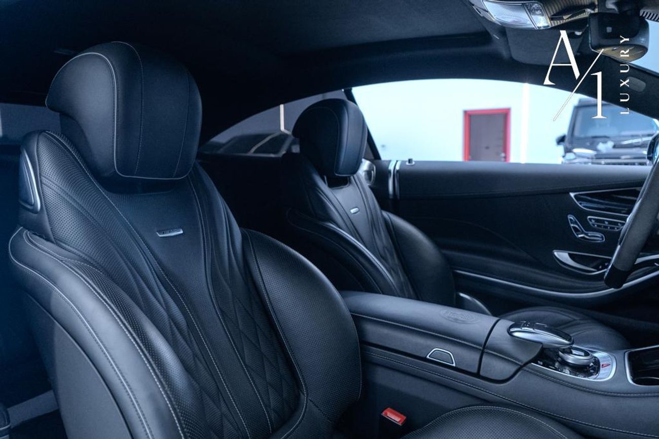 مرسيدس بنز S 63 AMG كوبيه AMG 4MATIC+ 2019 Mercedes Benz S63, Warranty, Full Mercedes Service History, Fully Loaded, Low Kms